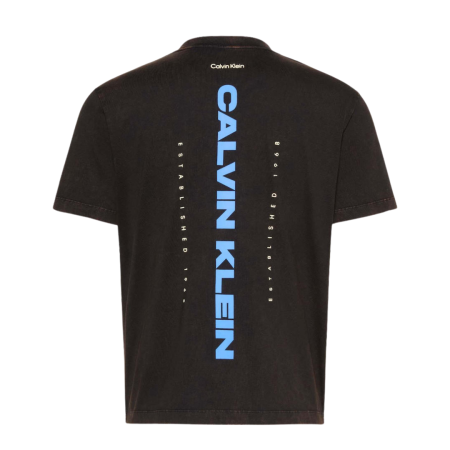T-SHIRT MANICA CORTA COTONE 20S WASHED SPINE GRAPHIC LV04RG834G-UB1 [4]