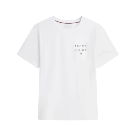 T-SHIRT MANICA CORTA COTONE BRAND LOVE FLAG CHEST MW0MW44361-YBR [3]