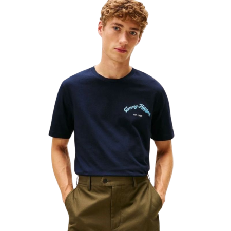 Bărbaţi - T-SHIRT MANICA CORTA COTONE ICON GRAPHIC MW0MW41475-DW5