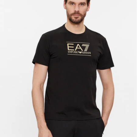 T-Shirt Manica Corta Cotone Pima Cotton Big Logo - Gold Label [2]