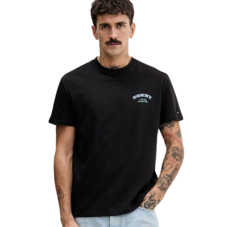 Promoții - T-SHIRT MANICA CORTA COTONE REGULAR BACK PRINT DOLLAR STACK DM0DM22318-BDS