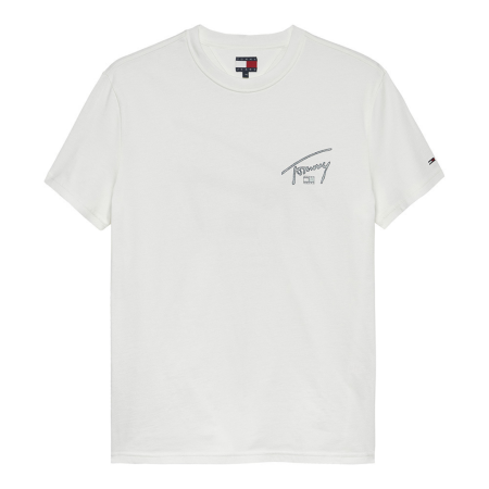 T-SHIRT MANICA CORTA COTONE REGULAR BACKPRINT SIGNATURE DM0DM22320-YBL [3]