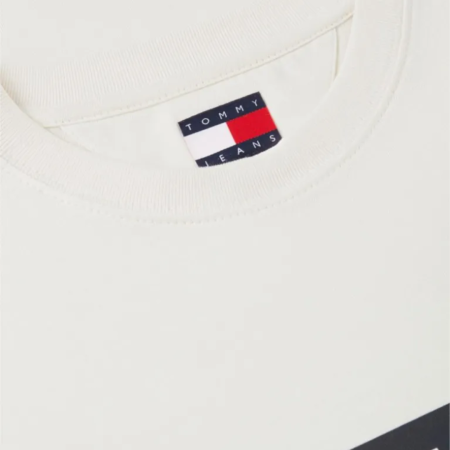 T-SHIRT MANICA CORTA COTONE REGULAR BIG FLAG LOGO EXTENEDED DM0DM22645-AEF [4]