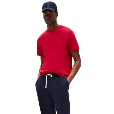 Bărbaţi - T-SHIRT MANICA CORTA COTONE REGULAR ESSENTIAL SEASONAL MW0MW39995-XLD