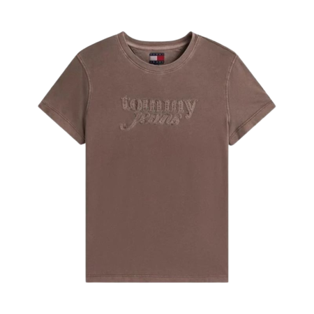 T-SHIRT MANICA CORTA COTONE REGULAR SCRIPT DW0DW22481-GW1 [2]
