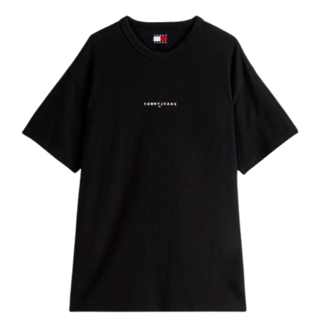 T-SHIRT MANICA CORTA COTONE RELAXED LINEAR LOGO DM0DM21110-BDS [3]