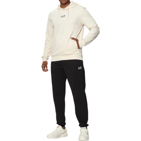 Promoții - TRAIN CORE ID M T-SUIT HOODIE PJVRZ-8NPV64-27BD
