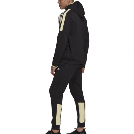 TUTA FELPA FULL ZIP CAPPUCCIO COLORBLOCK [2]