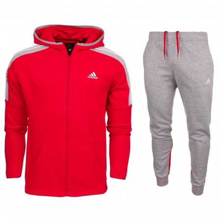 TUTA FELPA FULL ZIP CAPPUCCIO COLORBLOCK [3]