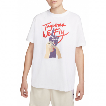 W NK Tee Bf Swsh Fly DR2595-100 [0]