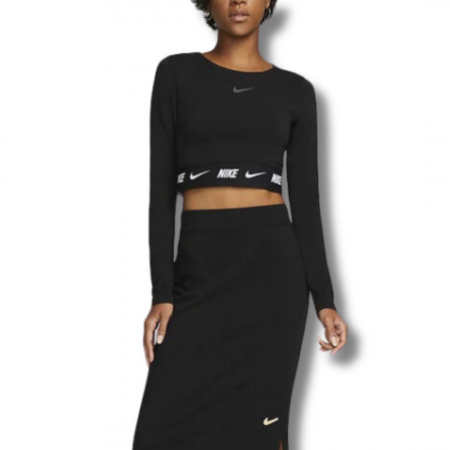Femei - W NSW Crop Tape LS Top