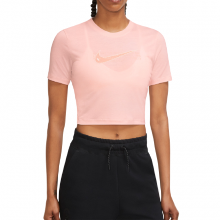 W Nsw Tee Slim Crp Swoosh [1]