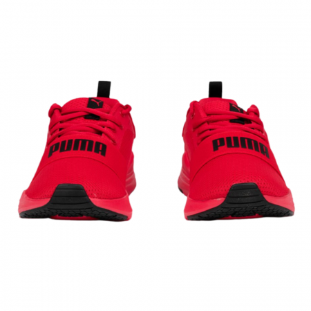 Puma Wired Run Jr High Risk Red-Puma Bla [2]