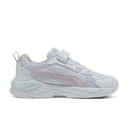 Copii și Adolescenti - X-Ray 3 LT AC+ PS PUMA White-Rose Mauve- 401494-04