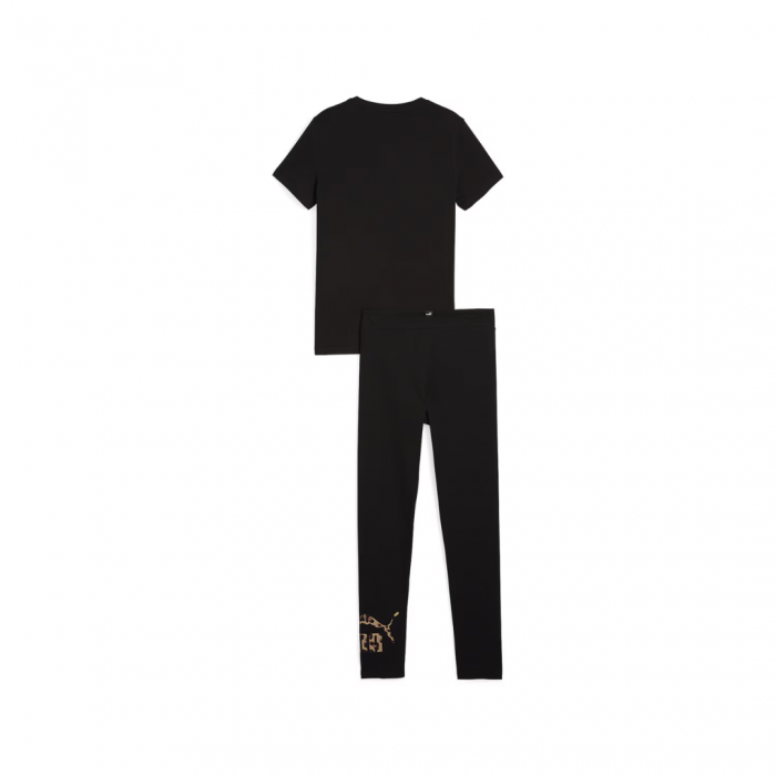 ANIMAL Tee & Leggings Set G PUMA Black [2]