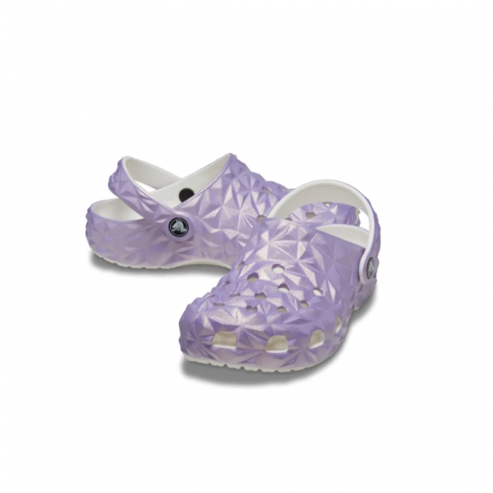 CROCS CLASSIC IRIDESCENT GEO CLOG KIDS [3]
