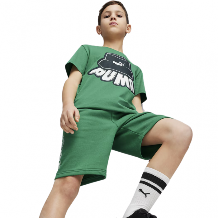 ESS+ MID 90s Shorts TR B Archive Green Copii [3]