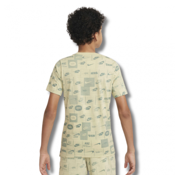 K Tricou Nike NSW TEE CLUB SSNL AOP HBR [2]