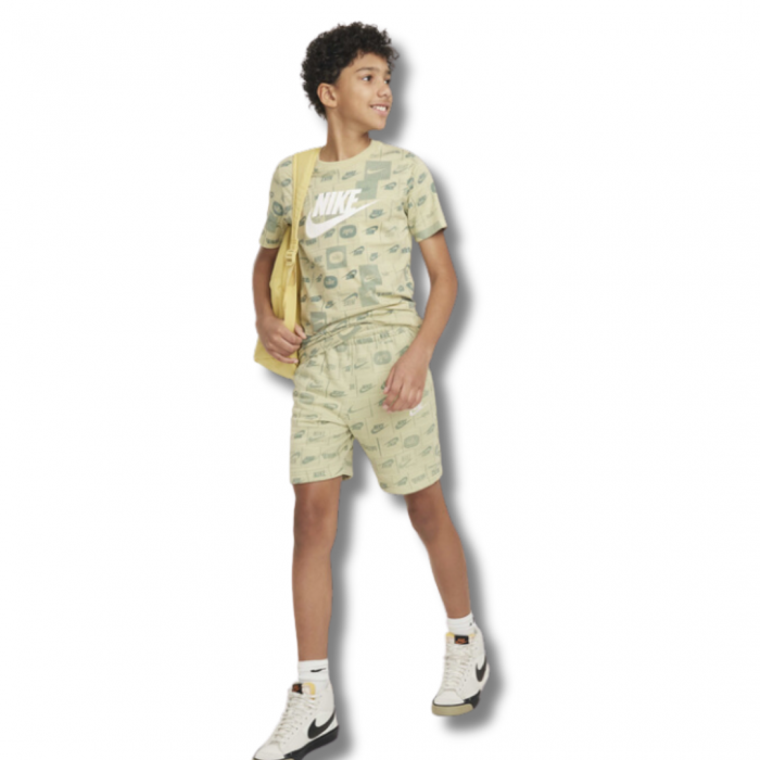 K Tricou Nike NSW TEE CLUB SSNL AOP HBR [3]