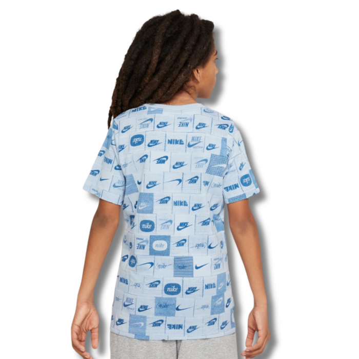 K Tricou Nike NSW TEE CLUB SSNL AOP HBR [2]