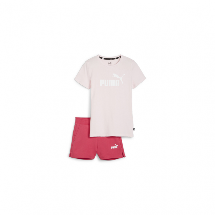 Logo Tee & Shorts Set G Whisp Of Pink [2]