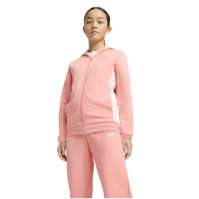 Metallic Hooded Sweat Suit TR G Pink Fru 686305-18 [2]