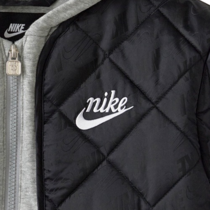 NKN FLEECE HOODED QUILT JACKET 86N071-023 [3]