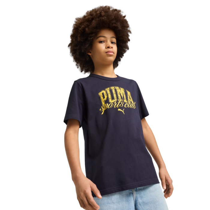 PUMA CLASS Graphic Tee B New Navy 685814-16 [1]