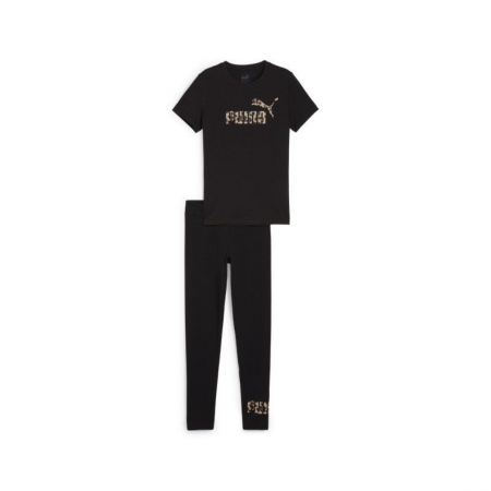 Imbracaminte - ANIMAL Tee & Leggings Set G PUMA Black