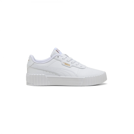 Copii si Adolescenti - Carina 3.0 Jr PUMA White-PUMA Gold 401476-01