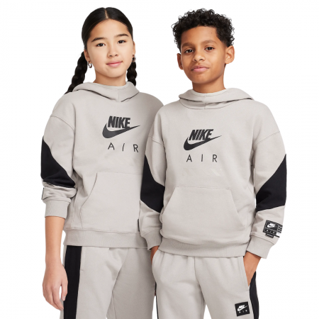 Hanorace - K NIKE AIR FLC PO HOODIE -PD HF8812-009