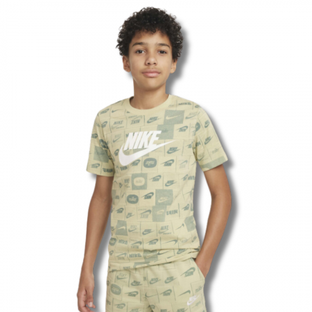 K Tricou Nike NSW TEE CLUB SSNL AOP HBR [0]