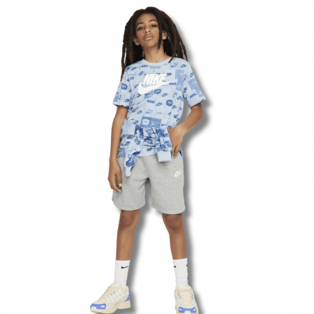 K Tricou Nike NSW TEE CLUB SSNL AOP HBR [0]