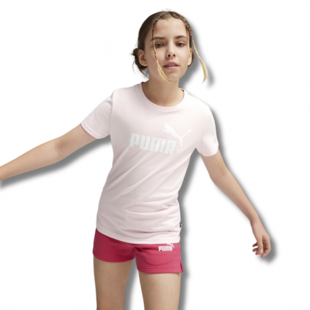 Logo Tee & Shorts Set G Whisp Of Pink [0]