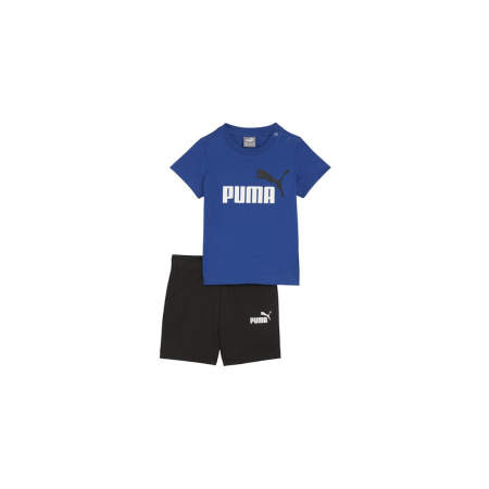 Compleuri - Minicats Tee & Shorts Set Cobalt Glaze