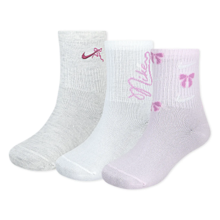 Noutati - NHG 3PK NIKE BOW HALF-CREW GN1291-X58