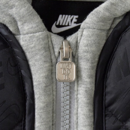 NKN FLEECE HOODED QUILT JACKET 86N071-023 [6]