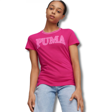 Tricou PUMA SQUAD Tee G Garnet Rose [0]