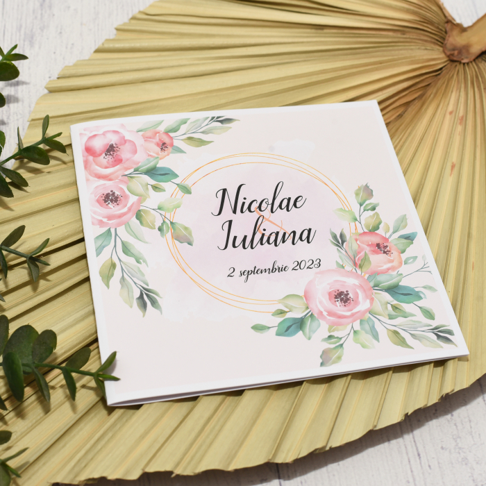 Invitatie nunta SOMON PASTEL, tip felicitare - cod: N113 [2]