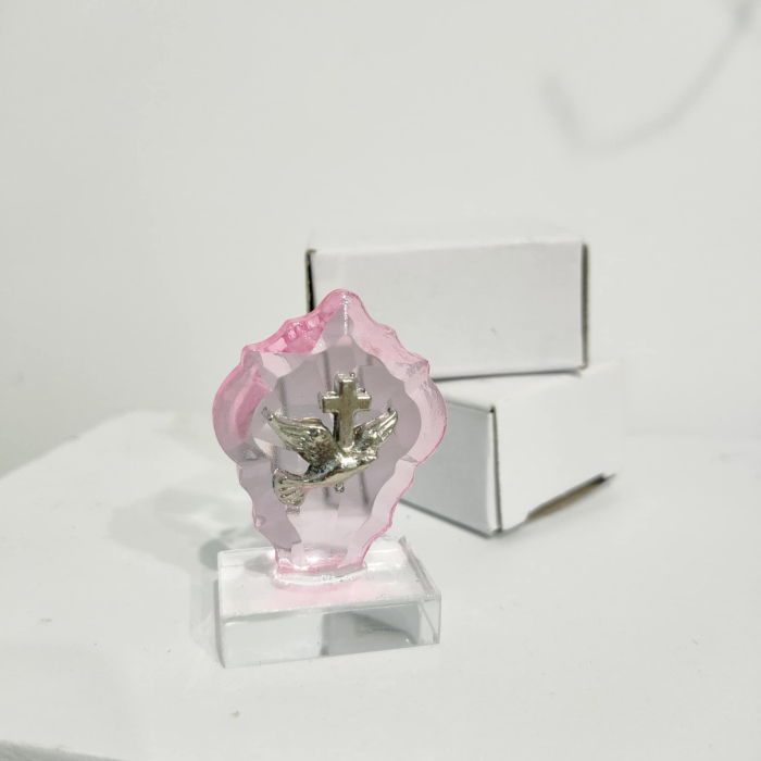 Marturie nunta/botez PORUMBEL ROZ  - Cod: M109  [1]