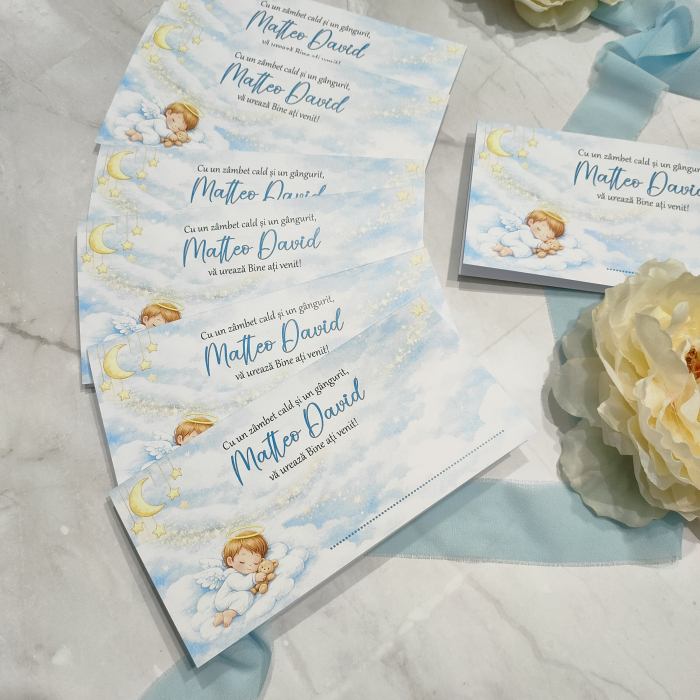 Plic de bani botez INGERAS, baietel - cod: PBB 132 [2]