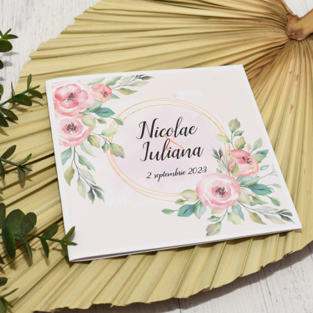Invitatie nunta SOMON PASTEL, tip felicitare - cod: N113 [1]