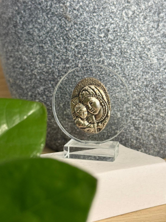 Marturii - arturie nunta/botez - Maica Domnului si Pruncul - Rotund - M111