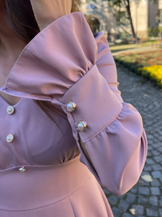 Rochie Anna - roz [2]