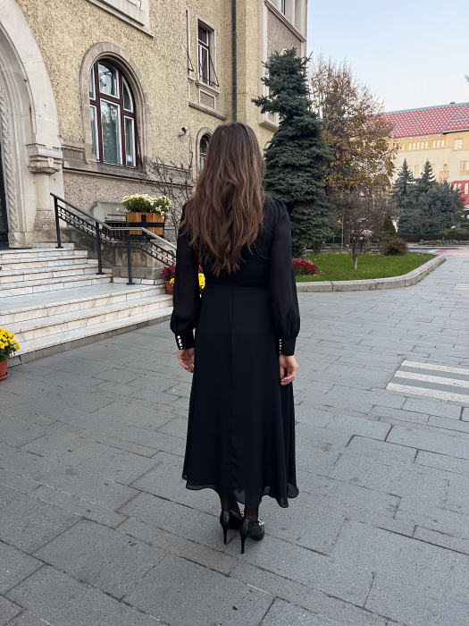 rochie Florence culoare neagra [2]