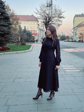 rochie Florence culoare neagra [2]