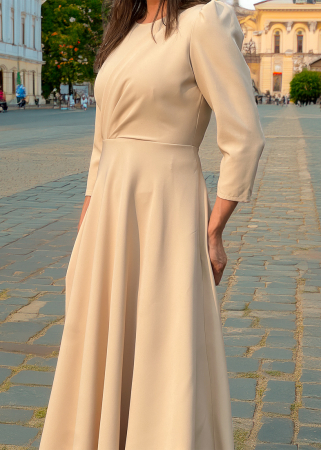 rochie Luna Creme [1]