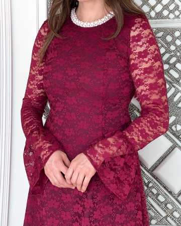 Rochie Pure burgundy [1]