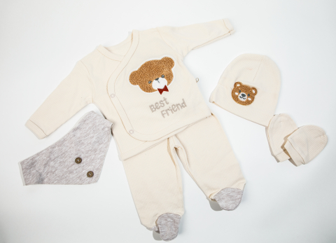 Nou-Nascuti - Set nou-nascut 5 piese Baby Bear