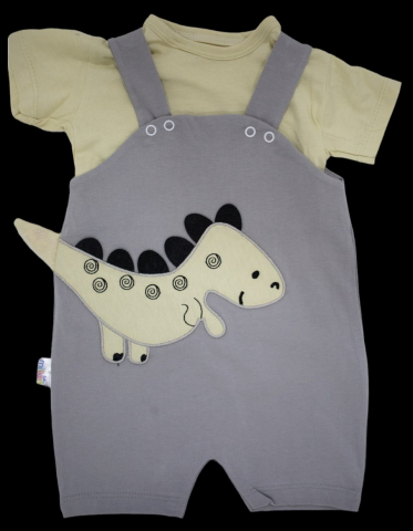 Baieti - Salopeta Dino 2 piese